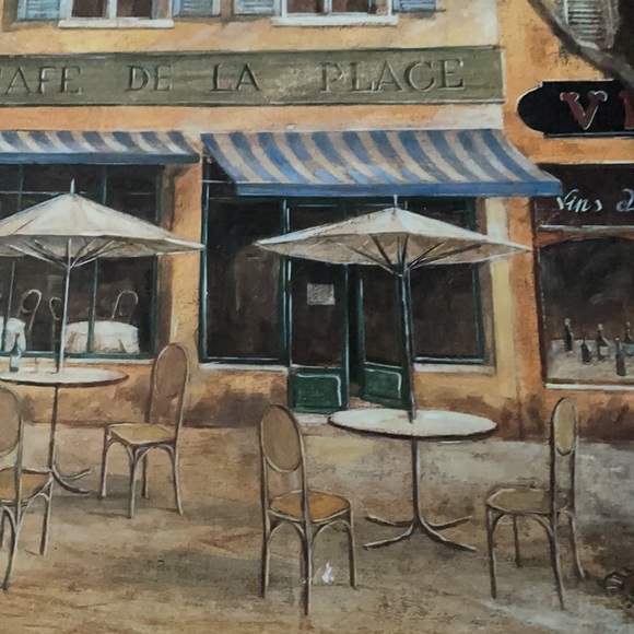 Hotel, cafe de la place! Print. - Picture 3 of 9